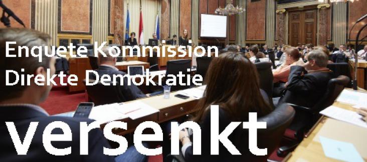 Enquete Kommission Direkte Demokratie versenkt