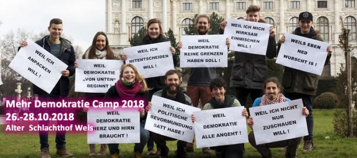 mehr demokratie! camp 2018