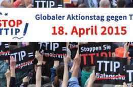 Globaler Aktionstag Stop TTIP